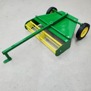 Pedal Tractor Center Pivot Haybine Green