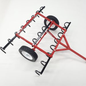 Pedal Tractor Field Cultivator Attachment Red