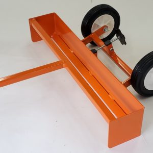 Pedal Tractor Box Grader Attachment Orange